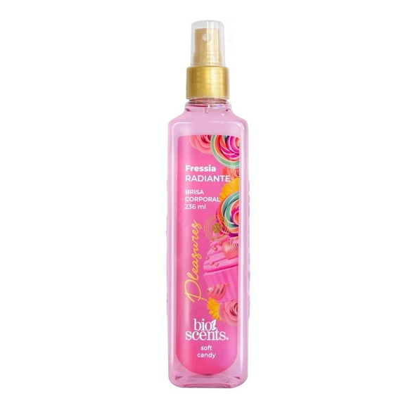 Fragancia corporal Bioscents pleasures fressia radiante 236 ml