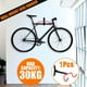Support de support en Acier pour Vélo Support de Garage Support Mural de Rangement Crochet Cintre – image 1 sur 10