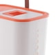 thumbnail image 3 of Contenedor de arroz de 7,5 kg, caja de almacenamiento de alimentos secos, granos, frijoles, barril de avena, cubo sellado Naranja, 3 of 4