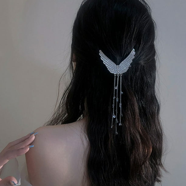 Pearls Butterfly Hair Clips Moving Wings Butterfly Hair Australia | Headband Delicate Long Tassel Wings Shape Hairpin Costume Headwear Nonslip Hair Clip Pearls Butterfly Hair Clips Moving Wings Butterfly Hair Australia | Headband Delicate Long Tassel Wings Shape Hairpin Costume Headwear Nonslip Hair Clip