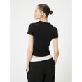 thumbnail image 4 of Zipper Polo T-Shirt, 4 of 6