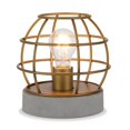 thumbnail image 4 of UrbanPro 9' Industrial Metal Table Lamp in Antique Brass, 4 of 8