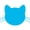 Blue, variant on Risehigh Cat Toys for Indoor Cat Toy Smart Interactive Cat Toy Ball Rechargeable