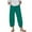 Blue, variant on Zuesphe Womens Pants with Pockets Ltk Ladies Capri Pants White Womens Flowy Pants Petite High Waist Cargo Pants Women Short