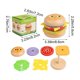 thumbnail image 3 of Juego de comida de madera con forma de hamburguesa y sándwich | Juguetes de cocina para niños con 6 piezas desmontables | Regalo educativo de cumpleaños para niños y niñas a partir de 4 años, 3 of 6