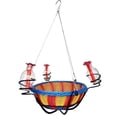 thumbnail image 2 of Fiudx Comedero para Colibríes, Jarras de Vidrio Soplado, Cesta Colgante Decorativa, para Plantas con Flores, Fácil de Limpiar, Ideal para Jardín, Ideal para Toda La Familia, Incluye 1 Comedero., 2 of 4