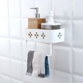 thumbnail image 4 of Homeholiday Kitchen Bathroom Organizer Wall Storage Rack Adhesive Shower Shelf Basket Toiletries Storage Holder, 4 of 8