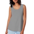 thumbnail image 1 of Ladies' Spaghetti Strap V Neck Tank Top - Breathable Fabric, Multiple Colors, Casual/Layering - S-XXL Bust 96-120cm, 1 of 5