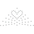 thumbnail image 2 of 3600 pcs SS16 (4mm) Professional Korean Grade Crystal Glass Iron On Hotfix Rhinestones, Aqua, 2 of 4