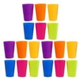 thumbnail image 2 of 18 Pcs Gobelets en Plastique Arc-en-Ciel Réutilisables Multicolores Gobelets à Bière Gobelets à Jus Gobelets à Eau Gobelets en Plastique Gobelet de Fête, 2 of 8