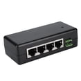 thumbnail image 3 of PoE Injector, DC9V 48V 4 Port Passive Power Over Ethernet Adapter, with IEEE802.3af At Compatibility, for IP Camera and Non PoE Devices, 3 of 7