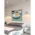 thumbnail image 4 of Marmont Hill "Fried Egg" by Rick Novak Painting Print on Wrapped Canvas, 4 of 7