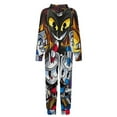 thumbnail image 5 of The Cuphead Show Hooded Union Suit One Piece Pajama Outfit PJs Sleepwear, 5 of 7