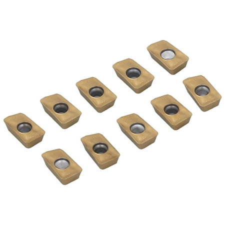 

Turning Inserts Machine Clip Type CNC Milling Inserts Wear Resistant Cemented Carbide 10PCS With Coating For Wood Processing APMT1135PDER-MO2