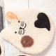 thumbnail image 5 of Posavasos de lana de fieltro hechos a mano con forma de gato para escritorio y mesa, lindo juego de posavasos con forma de gatito para bebidas frías y calientes, 5 of 5