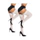 thumbnail image 1 of Chenchen 2 Pairs Thigh High Stockings, Semi Sheer Stay Up Lingerie Lace Top Tights for Women Size A-F, 1 of 1