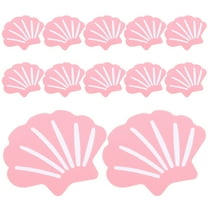 HONITANO 12Pcs Bathtub Sticker Shell Shape Non Slip Decals for Bathrooms and Showers