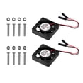 thumbnail image 1 of Aokin for Raspberry Pi Cooling Fan DC 5V/3.3V Brushless CPU Cooling Fan with Screws for Raspberry Pi 4 B, Pi 3 B+, Pi 3 B, Pi 2 B, Pi 1 B+, RetroFlag NESPI Case, etc, 2 Pack, 1 of 4