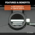 thumbnail image 4 of CURT 60724 Double Lock Gooseneck Hitch, 2-5/16-Inch Flip-Over Ball, 30K, Select Ford F-150, 4 of 5