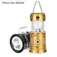 thumbnail image 4 of LED Camping Lantern Lightweight Waterproof Solar DC Rechargeable LED Flashlight Survival Kits, 4 of 5