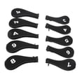 thumbnail image 4 of Golf Iron Pole Protective Cover,10 PCS Golf Club Golf Club Zipper Head Cover Golf Club Hat Cover Time-Tested Durability, 4 of 12