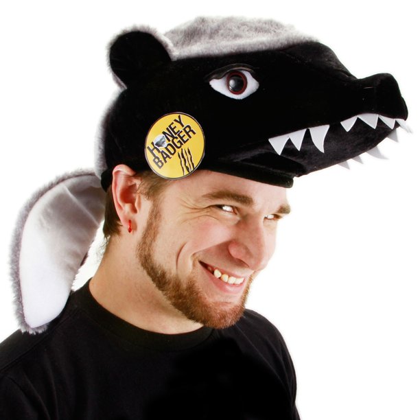 Honey Badger Adult Hat With Pin Animal Cap Nastyass Don T Care Video Meme Walmart Com Honey Badger Adult Hat With Pin Animal Cap Nastyass Don T Care Video Meme Walmart Com