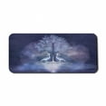 thumbnail image 1 of Fantasy Computer Mouse Pad, Fabulous Herons and Tree in Living Water Fictional Mythical Illusory Dreamy Creature, Rectangle Non-Slip Rubber Mousepad X-Large, 35" x 15", Purple, by Ambesonne, 1 of 2