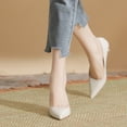 thumbnail image 3 of Tacones altos para mujer sin cordones Stilettos zapatos básicos para bodas, trabajo, oficina, negocios, 3 of 7