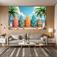 thumbnail image 5 of Decorative Design Surfboard Pattern Summer Beach Banner for Outdoor Party Seaside Event Vacation Celebration, 5 of 9
