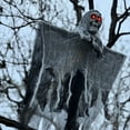 thumbnail image 5 of WHEANG Halloween Hanging Skeleton & Decor Light Up With Glowing For Outdoor Yard Porch Scene Decoration Set, 5 of 5