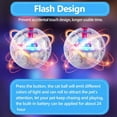 thumbnail image 2 of LQCrafK 2 Pcs Cat Ball Ghost Hunting Light up Cat Balls Toy Motion LED Motion Activated Flash Cat Ball, Glowing Lighted Dog Interactive Toys Pet Glowing Ball, 2 of 6