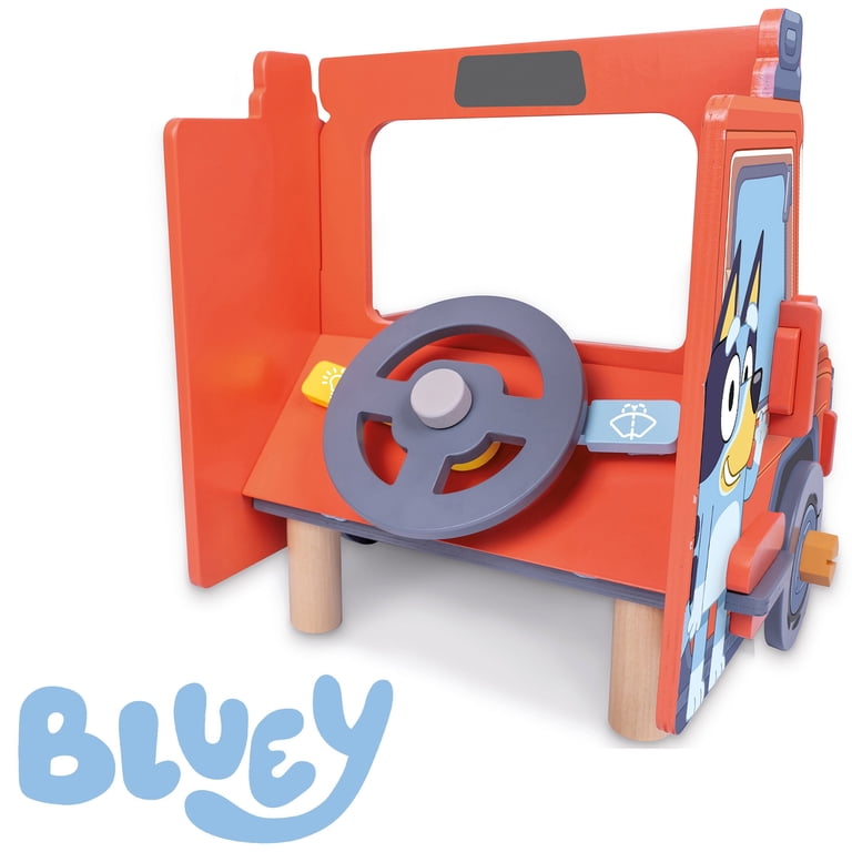 Bluey Wooden Mechanic Workshop Playset, 22-Piece photo 2