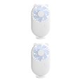 thumbnail image 2 of Guardoinrt Portable Mini Fan Handheld Personal USB Table Pocket Rechargeable Fans White Bear 2Set, 2 of 6