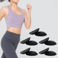 thumbnail image 2 of Langgg 5Pairs Womens Bra Inserts Pads Soft Swimsuit Padding Inserts Breast Cups Black, 2 of 7