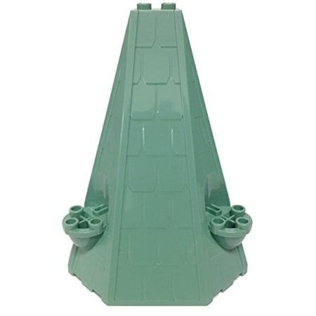 8 Inch Roof Support - Brick Building Sets Original LEGO® Parts: Hogwarts Castle - 6 x 8 x 9 Tower Roof #33215 (Sand Green)