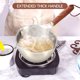 thumbnail image 2 of 6 piezas de molde de aleación de aluminio para tartas de rosquilla Savarin para hornear mousse, chocolate, brownies, postres, rosquillas, herramientas de repostería, molde para hornear (plateado), 2 of 6