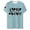 A-Sky Blue604, variant on JAJAHO Letter Graphic Tees Men Short Sleeve T Shirt Crew Neck Loose Fit Casual Streetwear Summer Tshirts Comfy Tops
