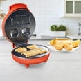 thumbnail image 5 of Daniel Tiger Waffle Maker Iron- Electric Nonstick Waffler Feat. 3D Mini Character Shaped Waffles Pancakes- Daniel Tiger, Katerina KittyCat & Trolley- Breakfast Fun for Kids, 5 of 5
