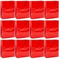 thumbnail image 2 of Fun Express - Large Red Gift Bags for Party - Party Supplies - Bags - Paper Gift W & Handles - Party - 12 Pieces, 2 of 4