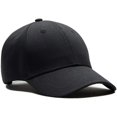thumbnail image 2 of ORUYROP Men Women Plain Cotton Structured Baseball Cap Adjustable Strapback 6 Panel Hat, 2 of 5