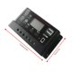 thumbnail image 2 of Regulador de panel solar Controlador de carga de batería Pantalla LCD Gestión completa de carga PWM de 4 etapas, 30 A, Negro, 3 botones Eigraketly HA5851-09B, 2 of 6