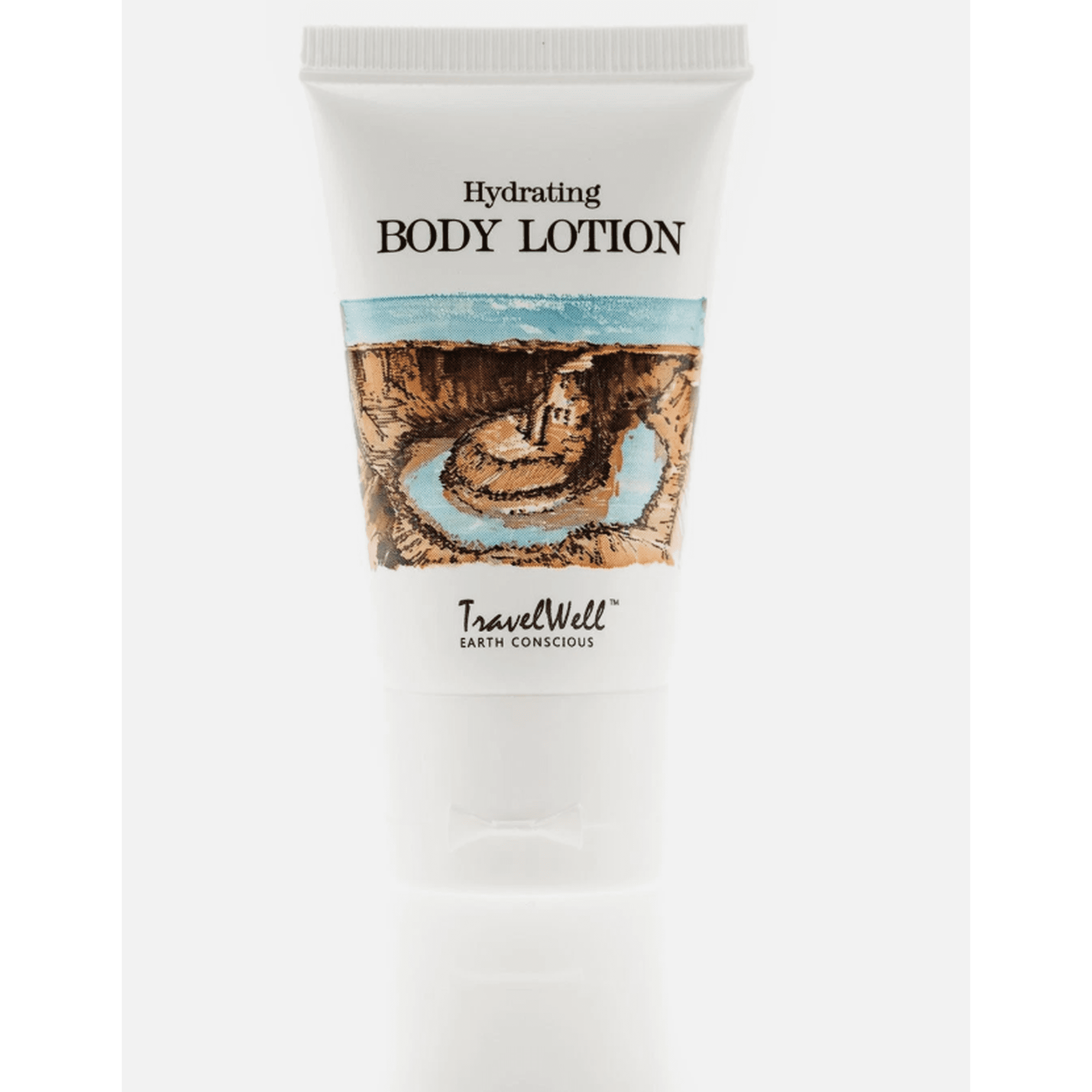 TRAVELWELL Landscape Series Hotel Toiletrie Travel Size Guest Body Lotion 1.0 Oz (Pack of 1)