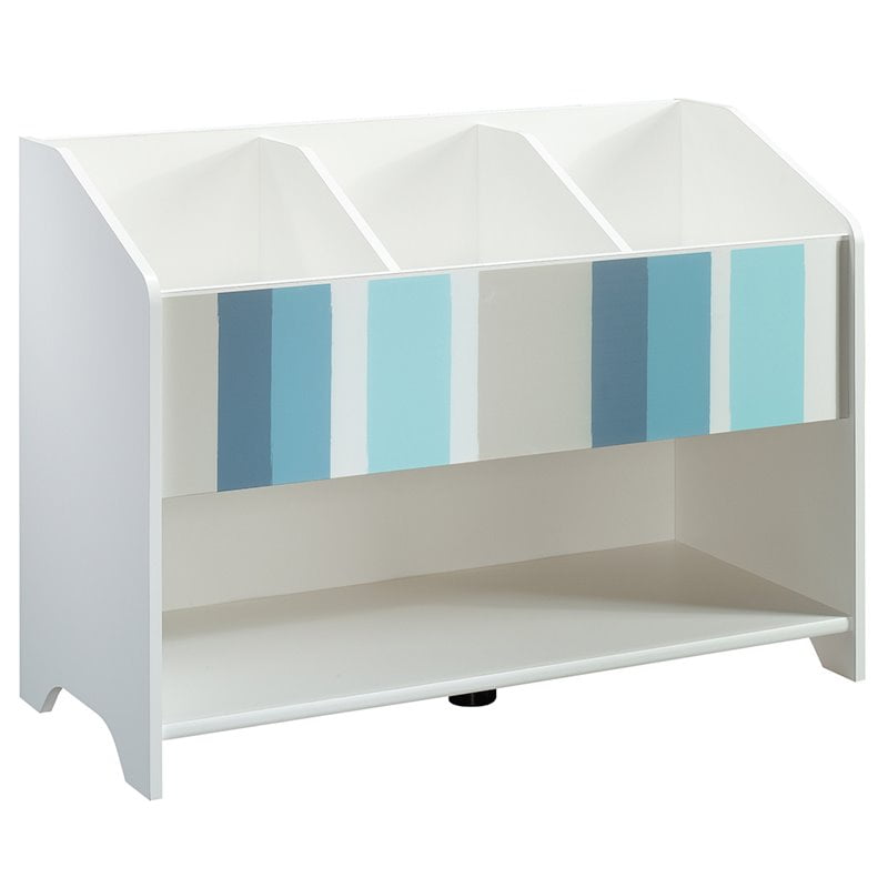 Sauder Pinwheel 4 Shelf Kids Bookcase In Soft White Walmart
