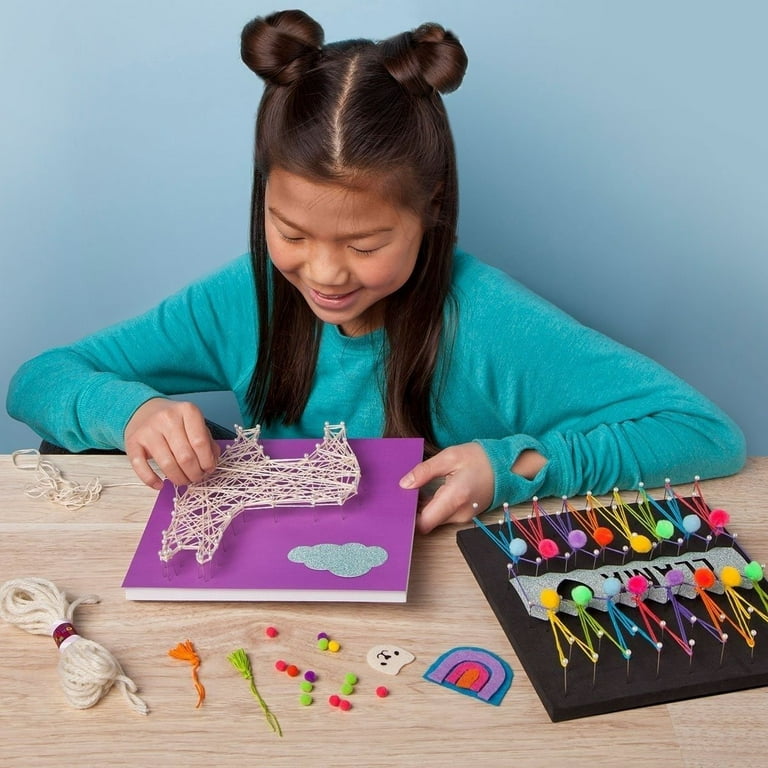 Dan&Darci 3D String Art Kit for Kids - Makes a Light-Up Heart