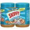 SKIPPY Peanut Butter, Creamy, 7G Protein per Serving, 40 oz Jar Twin Pack