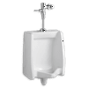 American Standard Washbrook Exposed Top Spud Urinal with Manual Flush Valve 1.0 GPF in White