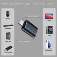 thumbnail image 3 of Adaptador USB C a USB, convertidor OTG Thunderbolt tipo C, adaptador USB C macho a USB 3.0 hembra (paquete de 3) para Apple MacBook Pro, Mac Book, iPad, Samsung Galaxy S20-S23 y más, Lightning, 3 of 5