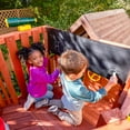 KidKraft Lookout Extreme 3Story Wooden Swing Set / Playset with Slides