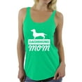 thumbnail image 1 of Awkward Styles Women's Dachshund Mom Dog Lover Graphic Racerback Tank Tops Dachsie, 1 of 4