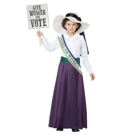 Girls American Suffragette Costume